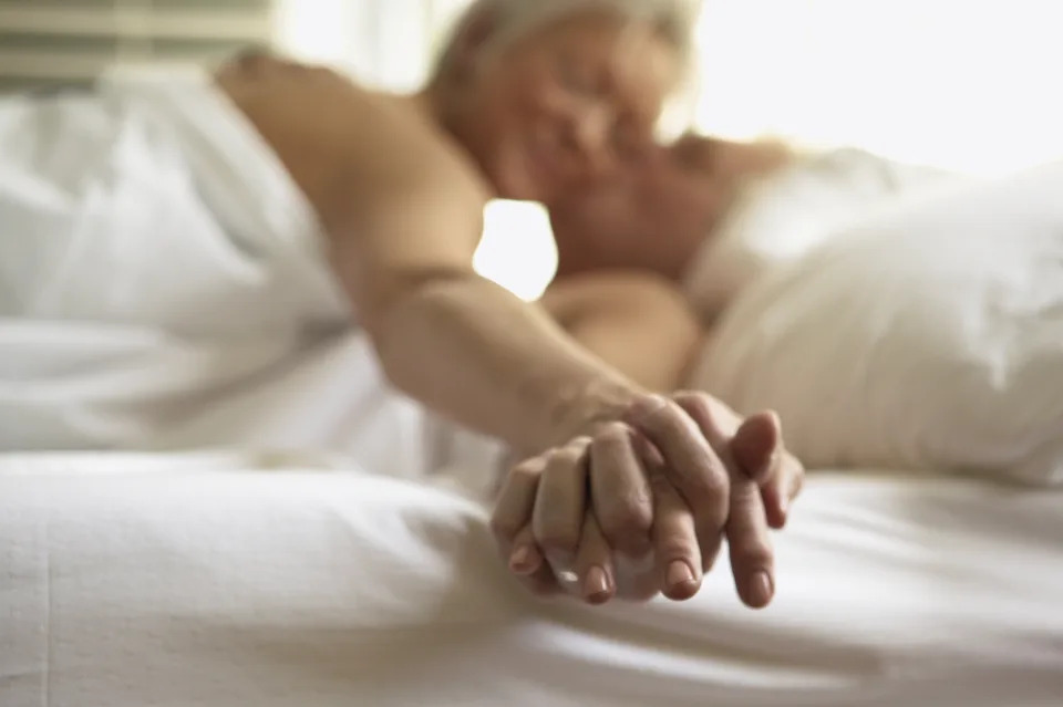 Sex doesn't have to stop when you age. (Getty Images)